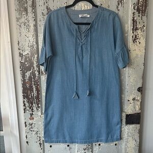 Vineyard Vines Denim Blue Casual Dress